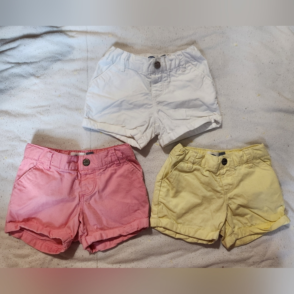 Old Navy Pink and White Casual Summer Shorts